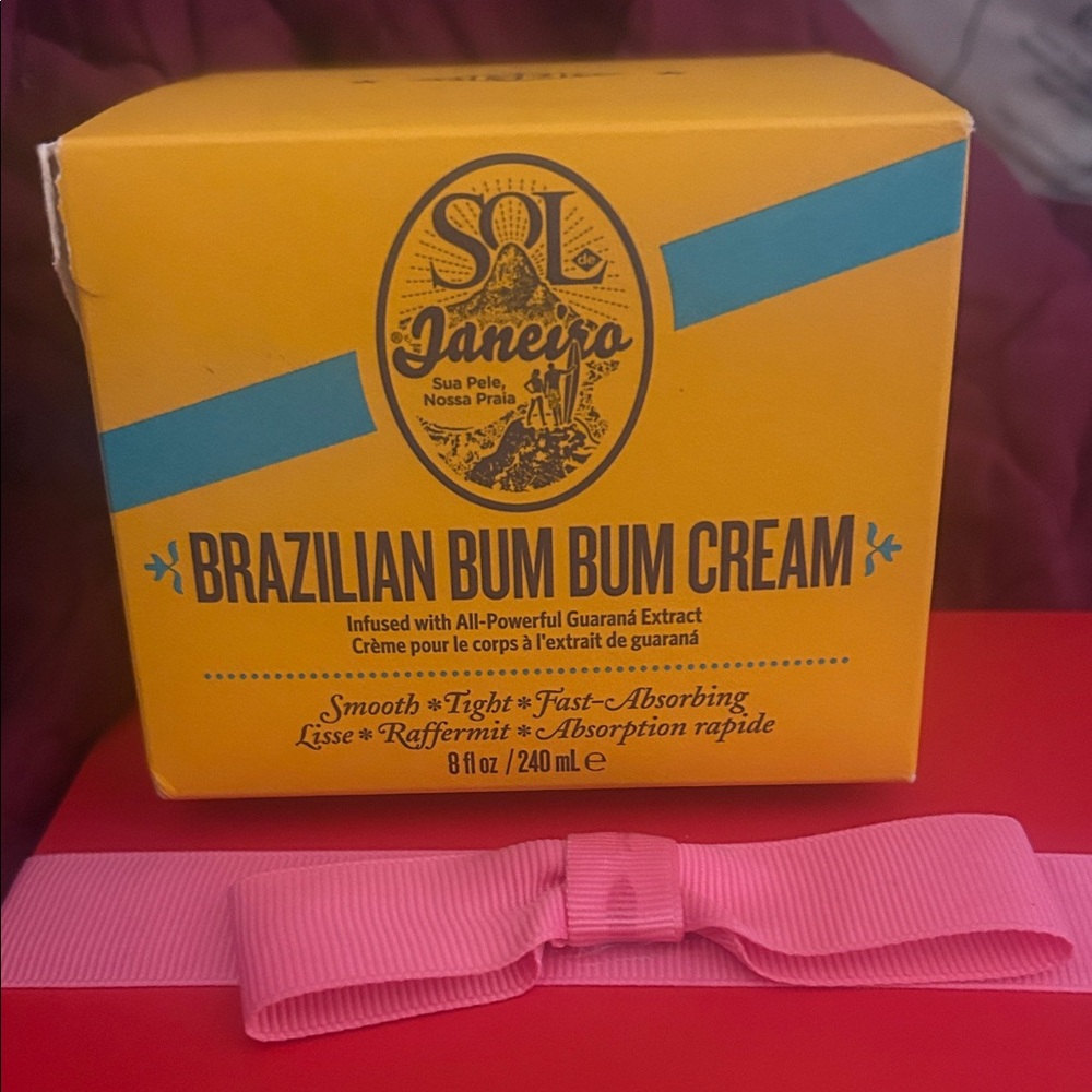 Sol de Janeiro Brazilian Bum Bum Cream  8 fl large size nib